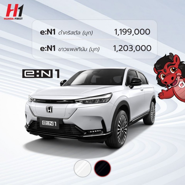 รถไฟฟ้า honda ราคา