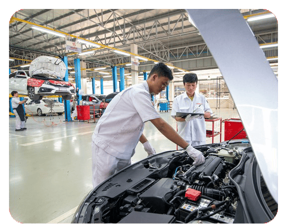 บริการรับตรวจเช็คระยะด่วนรถยนต์