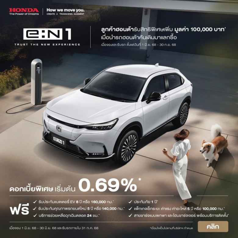 Honda eN1 ราคา